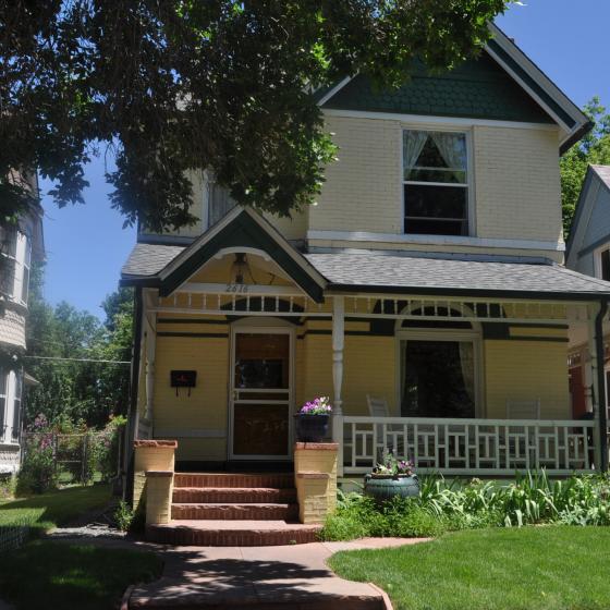 House in Whittier neighborhood of Denver_photo credit Whittier Neighborhood Association