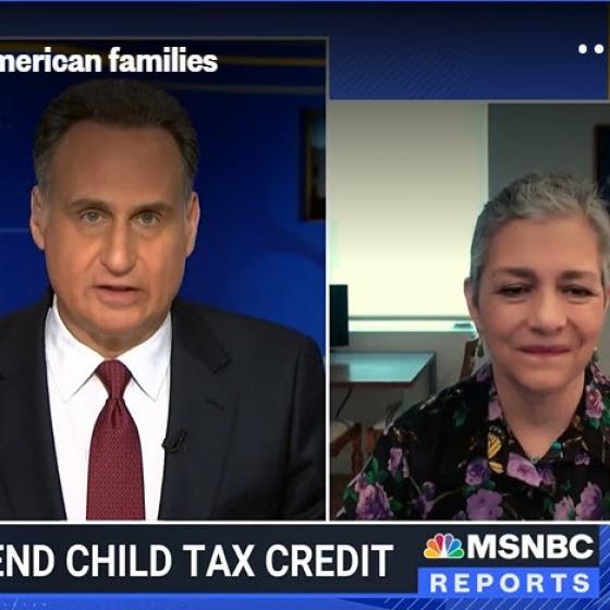 Dolores Acevedo Garcia and Jose Diaz-Balart on MSNBC